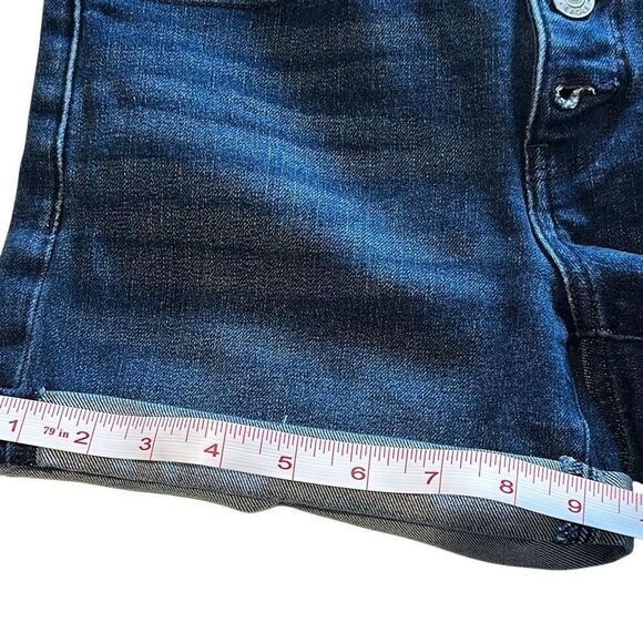 American Eagle Outfitters The Dream Short Midi ladies size 6 Jean Shorts Button - Picture 8 of 12